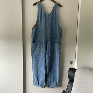 Denim Overalls - Free People Dupe We The Free High Roller Jumpsuit